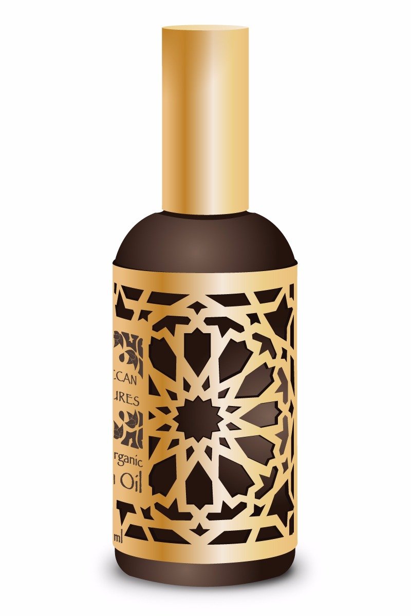 Argan Oil Glass Bottle